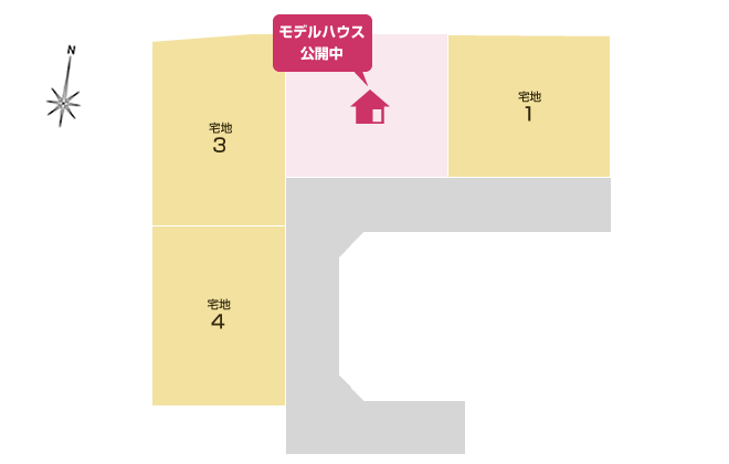 花立6丁目区画図