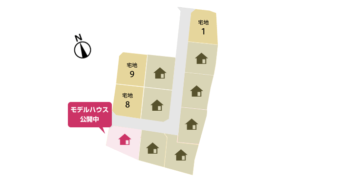 県立出水高校みなみ区画図