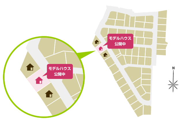 シーズンテラス出水Ⅱ区画図