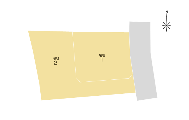 田井島2丁目 区画図