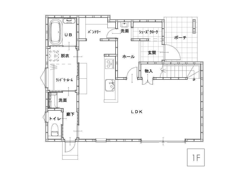 1階間取り図